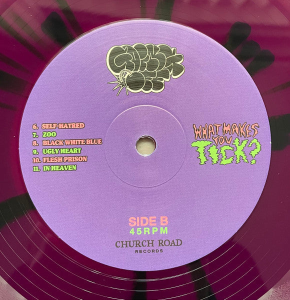 What Makes You Tick? (PURPLE W BLACK SPLATTER VINYL) | Near Mint (NM or M-) Mint (M)