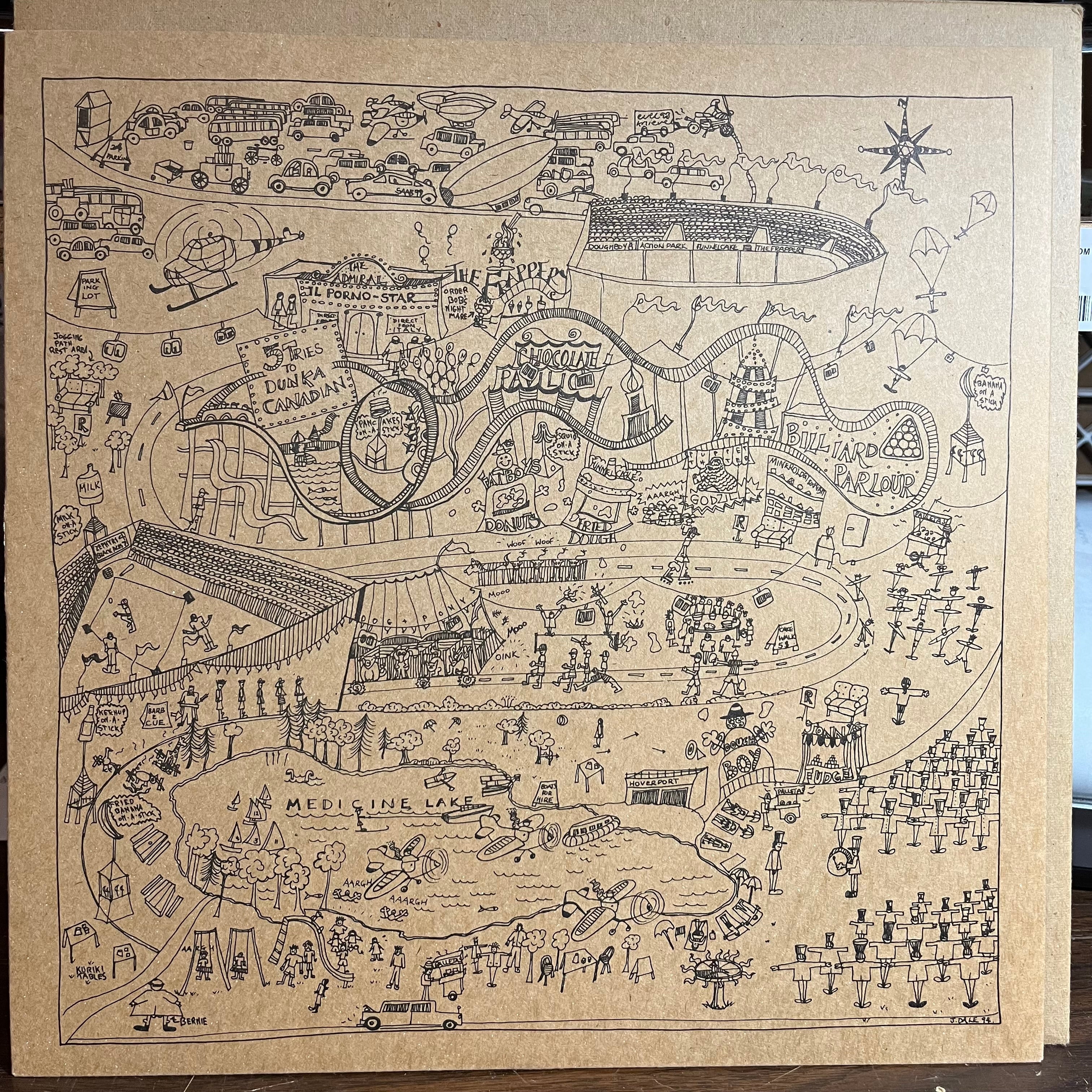 Shellac - At Action Park (VINYL) | Very Good Plus (VG+)