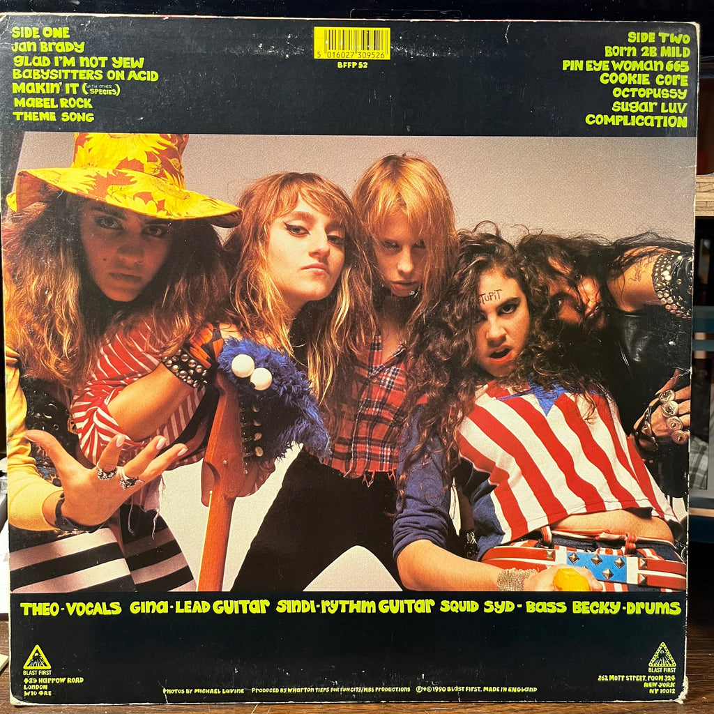 Lunachicks - Babysitters On Acid (VINYL) | Very Good (VG) Very Good Plus Plus (VG++)