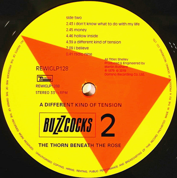 Buzzcocks - A Different Kind Of Tension | Mint (M) Mint (M)