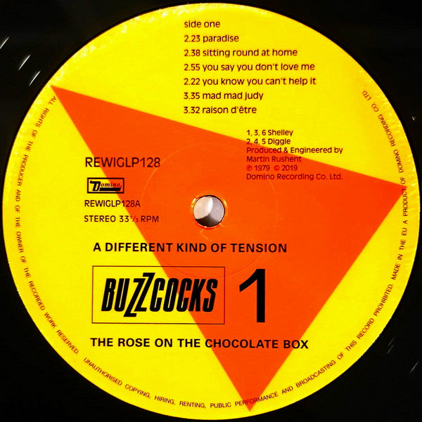 Buzzcocks - A Different Kind Of Tension | Mint (M) Mint (M)