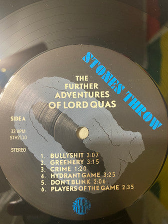 Quasimoto - The Further Adventures Of Lord Quas | Mint (M) Mint (M)