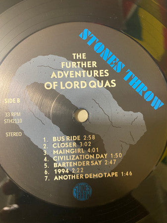 Quasimoto - The Further Adventures Of Lord Quas | Mint (M) Mint (M)