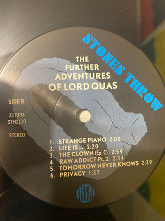 Quasimoto - The Further Adventures Of Lord Quas | Mint (M) Mint (M)