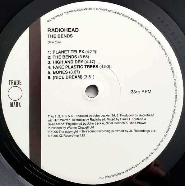 The Bends | Mint (M) Mint (M)