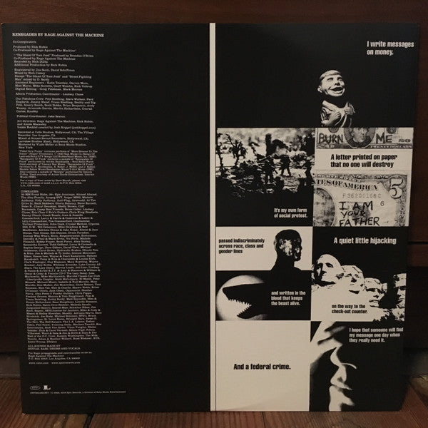 Rage Against The Machine - Renegades | Mint (M) Mint (M)