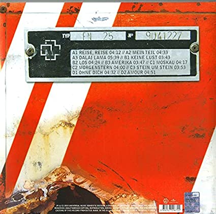 RAMMSTEIN - Reise, Reise (Limited Edition) (2 Lp's) | Mint (M) Mint (M)