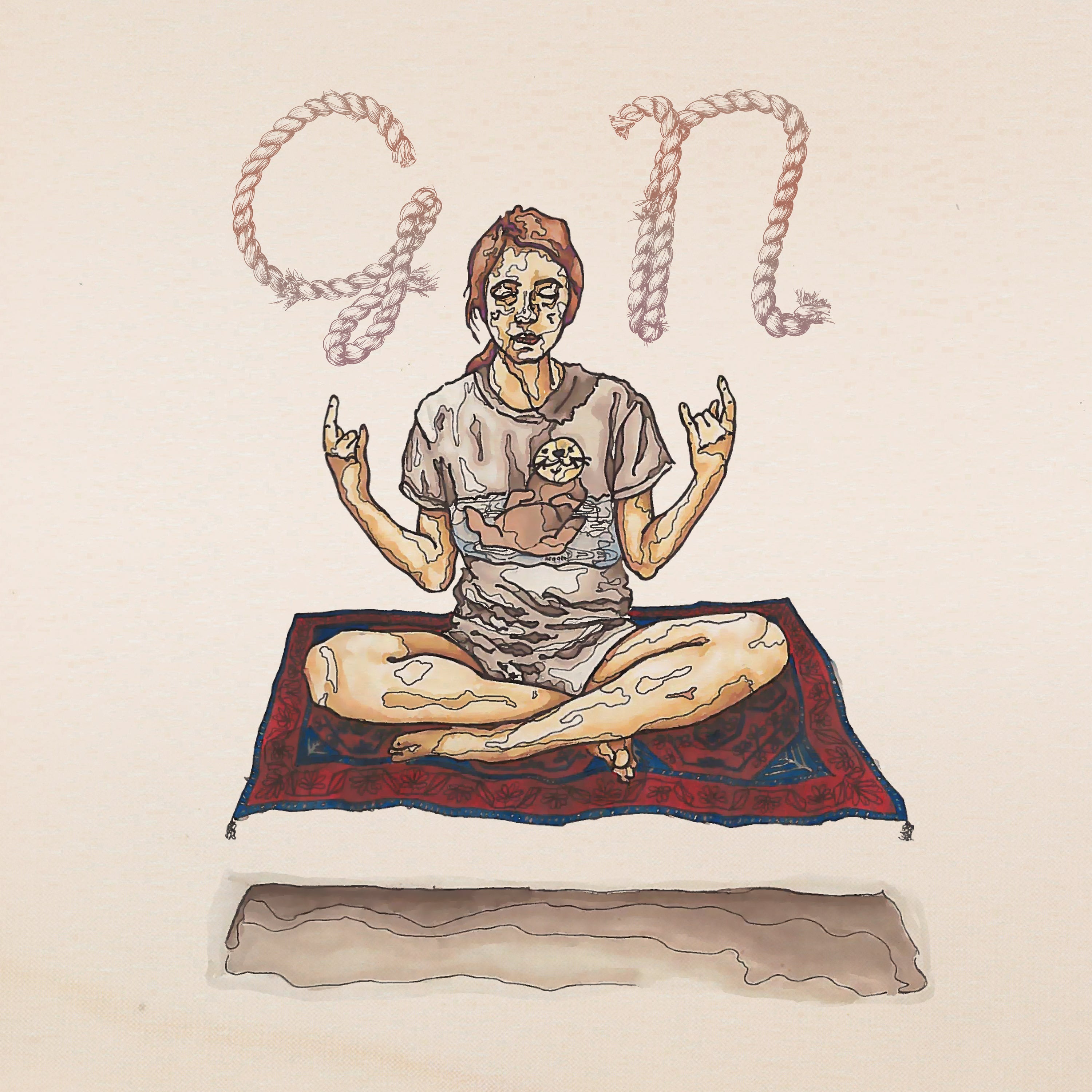 Ratboys - Gn ("Magic Carpet" Maroon/Blue VINYL) | Mint (M) Mint (M)