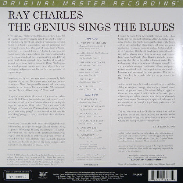 The Genius Sings The Blues | Mint (M) Mint (M)