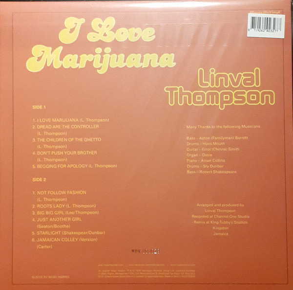 I Love Marijuana | Mint (M) Mint (M)