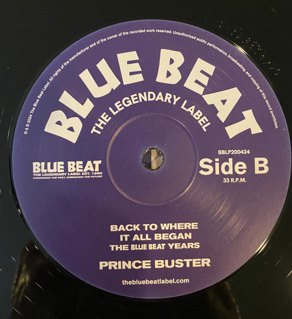 Back To Where It All Began - The Blue Beat Years | Mint (M) Mint (M)
