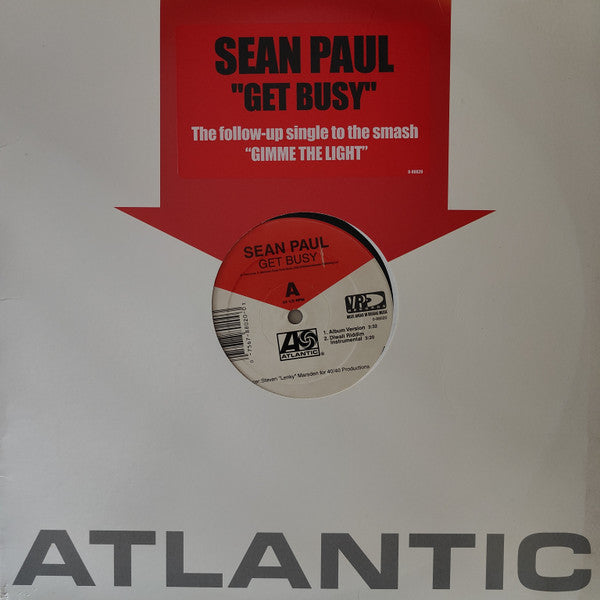 Sean Paul - Get Busy (VINYL) | Excellent (EX)