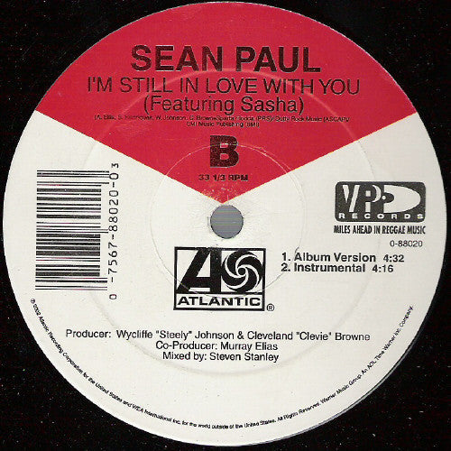 Sean Paul - Get Busy (VINYL) | Excellent (EX)