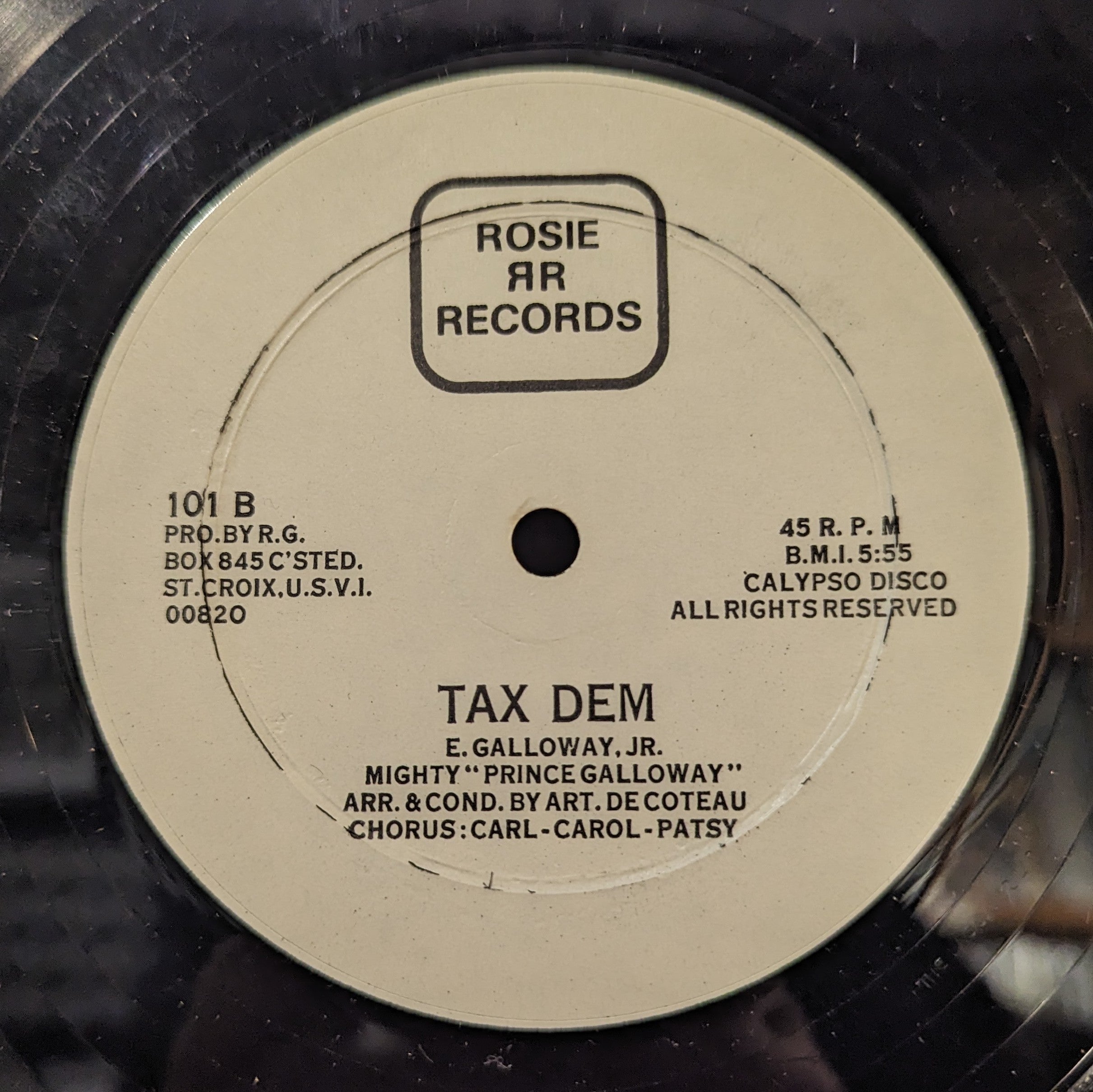 Mighty Prince Galloway - Calypso Disco '83 | Excellent (EX) Excellent (EX)