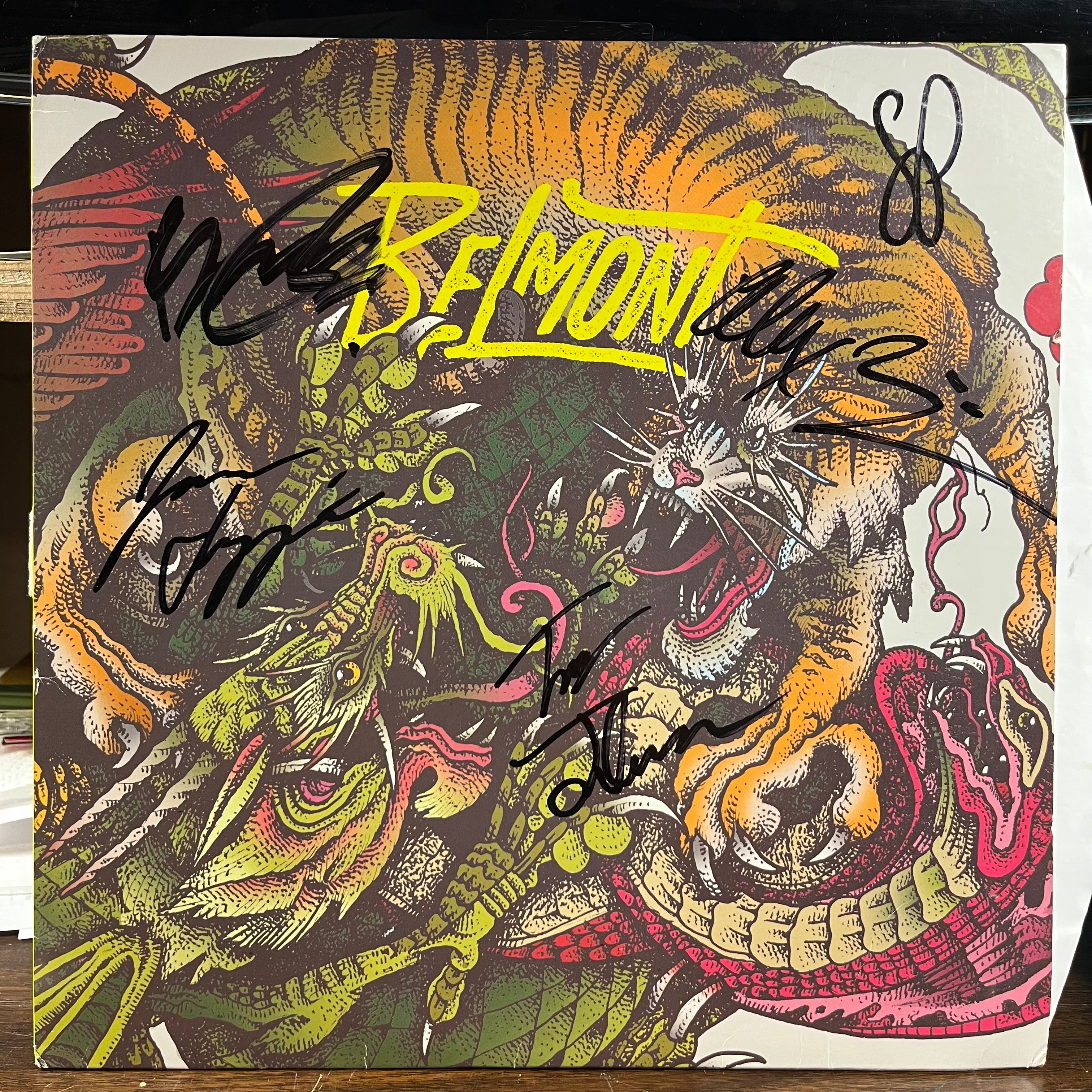 Belmont (3) - Belmont (SIGNED RED VINYL) | Very Good (VG) Excellent (EX)