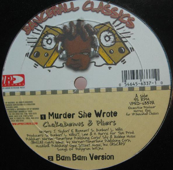 Chaka Demus & Pliers - Murder She Wrote / Thief Of Bagdad (VINYL) | Very Good (VG) Generic