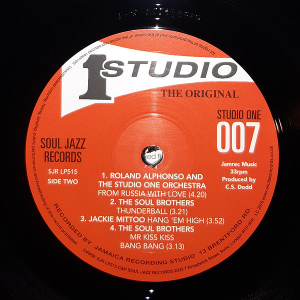 Studio One 007 - Licensed To Ska | Mint (M) Mint (M)