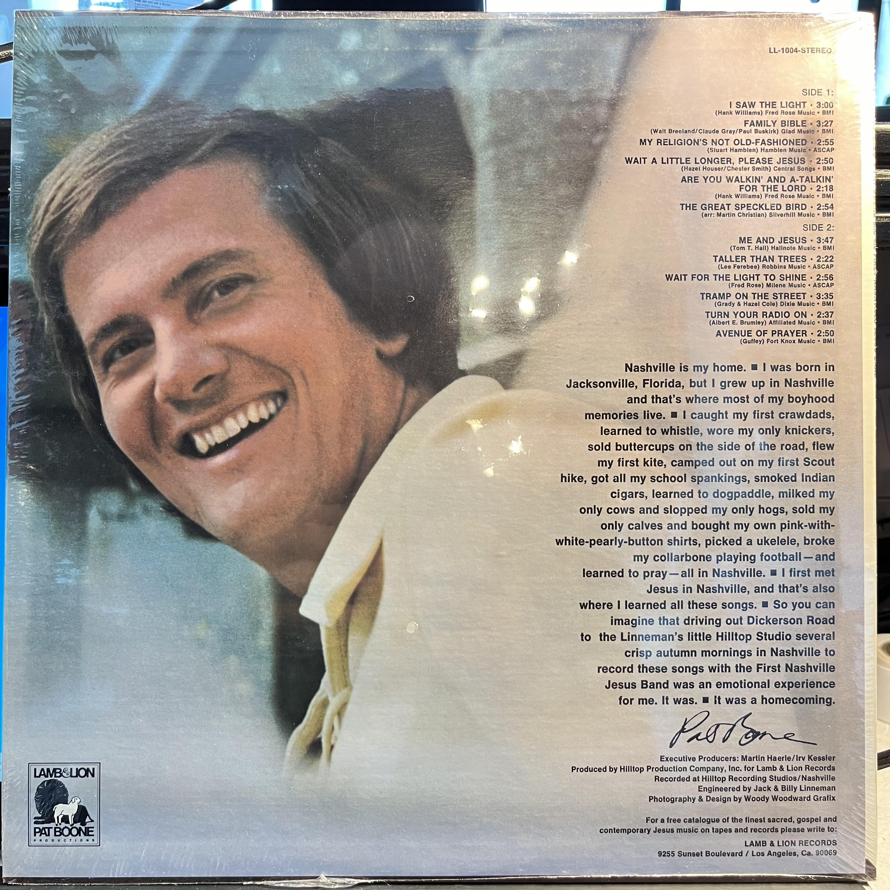 Pat Boone And The First Nashville Jesus Band | Mint (M) Mint (M)