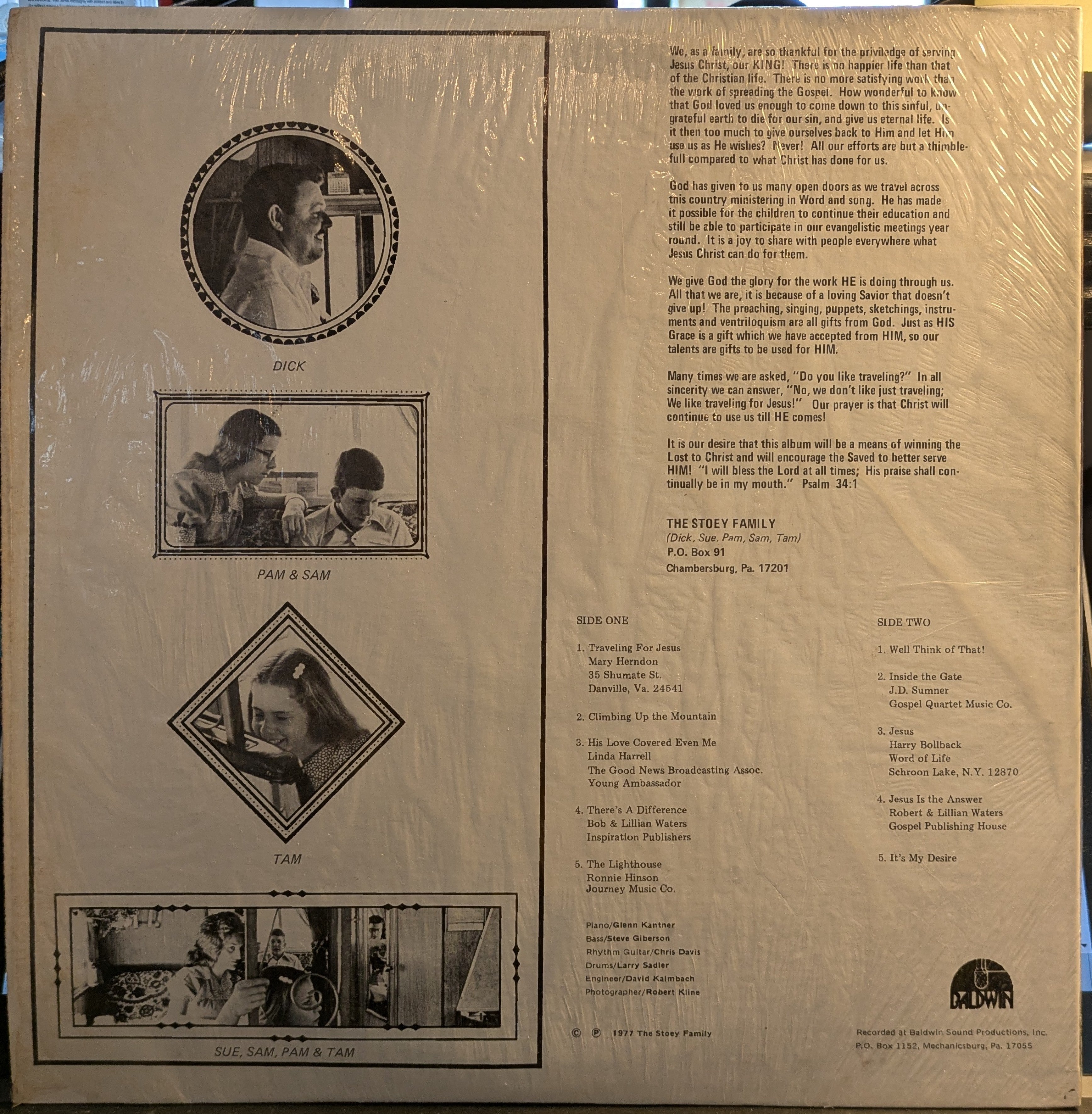 Traveling For Jesus (VINYL) | Near Mint (NM) Near Mint (NM)