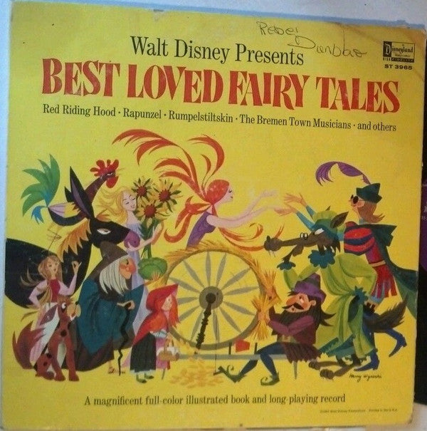 Rica Moore - Walt Disney Presents Best Loved Fairy Tales | Very Good (VG) Very Good Plus (VG+)