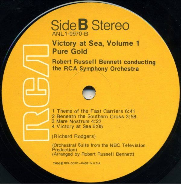Victory At Sea Volume I | Near Mint (NM) Very Good Plus (VG+)