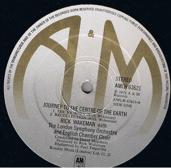 Rick Wakeman - Journey To The Centre Of The Earth | Very Good Plus (VG+) Very Good (VG)