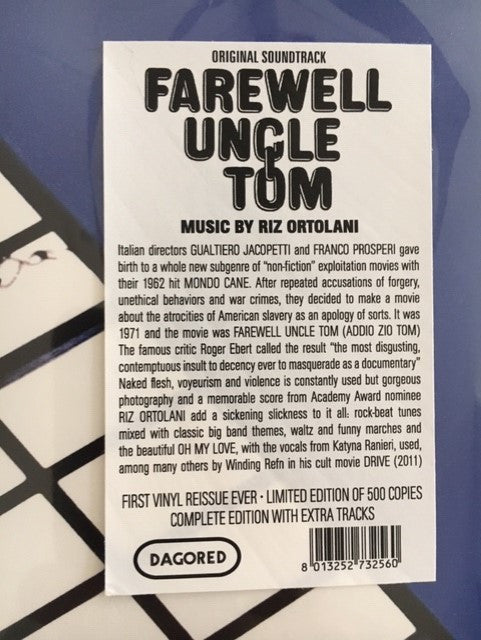 Farewell Uncle Tom | Mint (M) Mint (M)