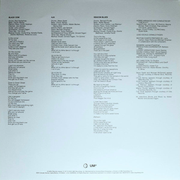 Aja *ANALOGUE PRODUCTIONS* | Mint (M) Mint (M)