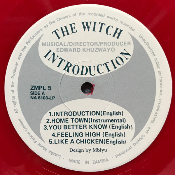Witch - Introduction (BLOOD RED VINYL) | Mint (M) Mint (M)