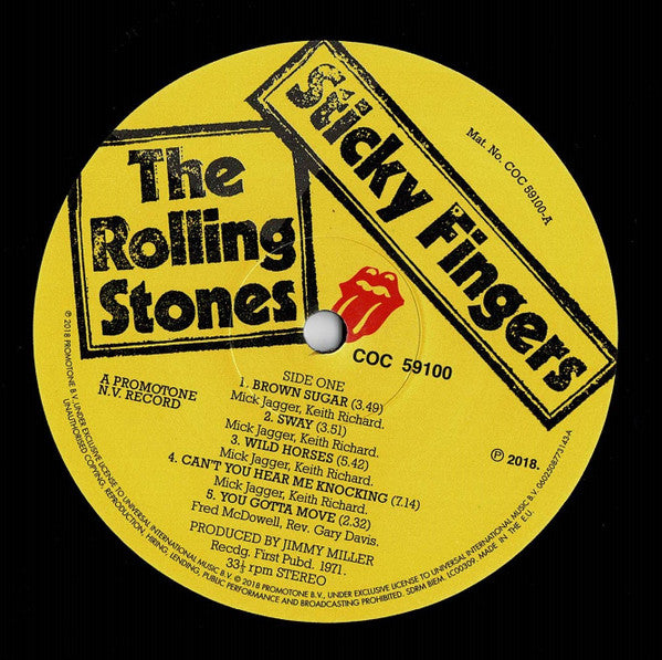 The Rolling Stones - Sticky Fingers | Mint (M) Mint (M)