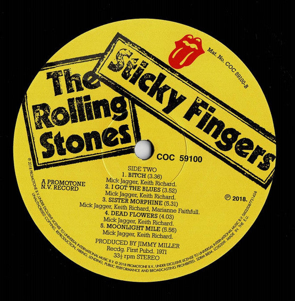 The Rolling Stones - Sticky Fingers | Mint (M) Mint (M)