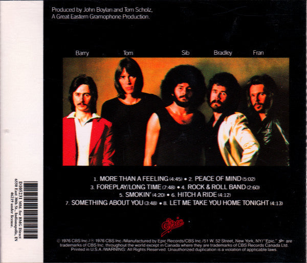 Boston (CD) | Mint (M) Excellent (EX)