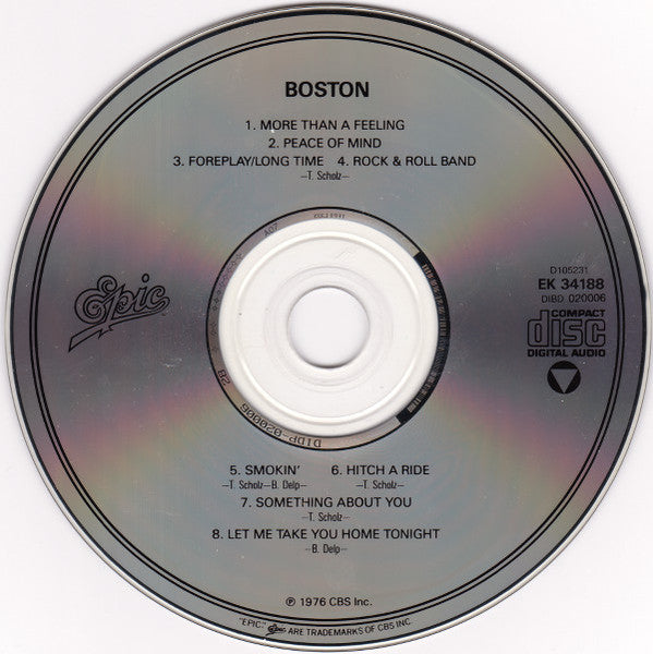 Boston (CD) | Mint (M) Excellent (EX)