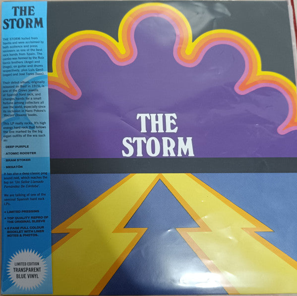 The Storm (TRANSPARENT BLUE VINYL) | Mint (M) Mint (M)