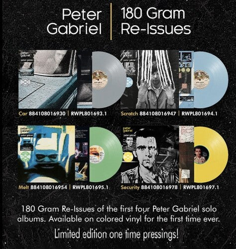 Peter Gabiel 4: Security (GREEN VINYL) | Mint (M) Mint (M)