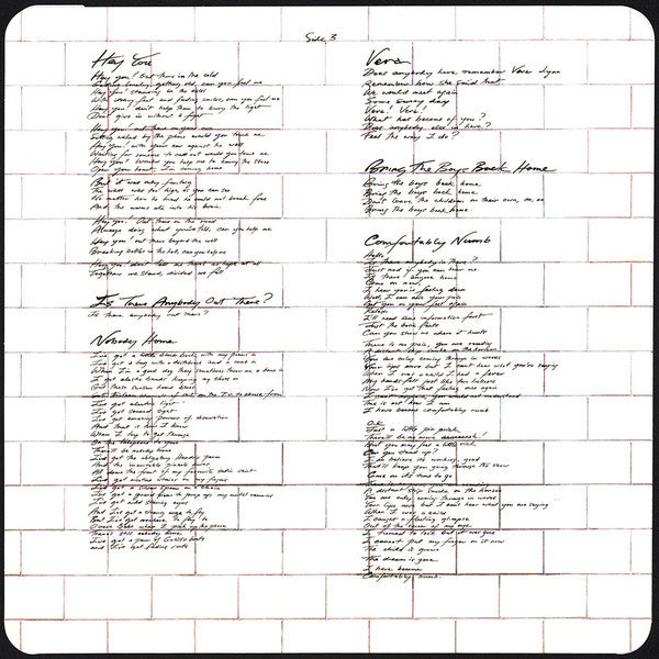 Pink Floyd - The Wall (180g VINYL) | Mint (M) Mint (M)
