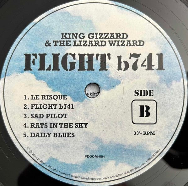 King Gizzard And The Lizard Wizard - Flight b741 | Mint (M) Mint (M)