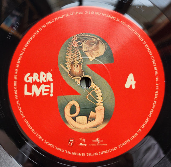 The Rolling Stones - Grrr Live! (3xVINYL) | Mint (M) Mint (M)