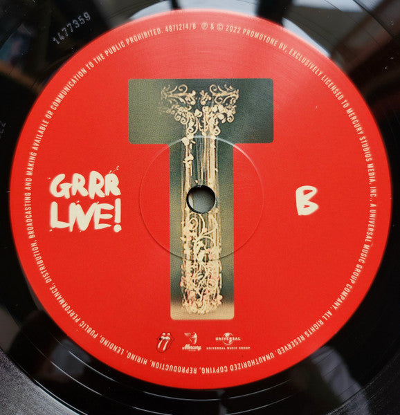 The Rolling Stones - Grrr Live! (3xVINYL) | Mint (M) Mint (M)