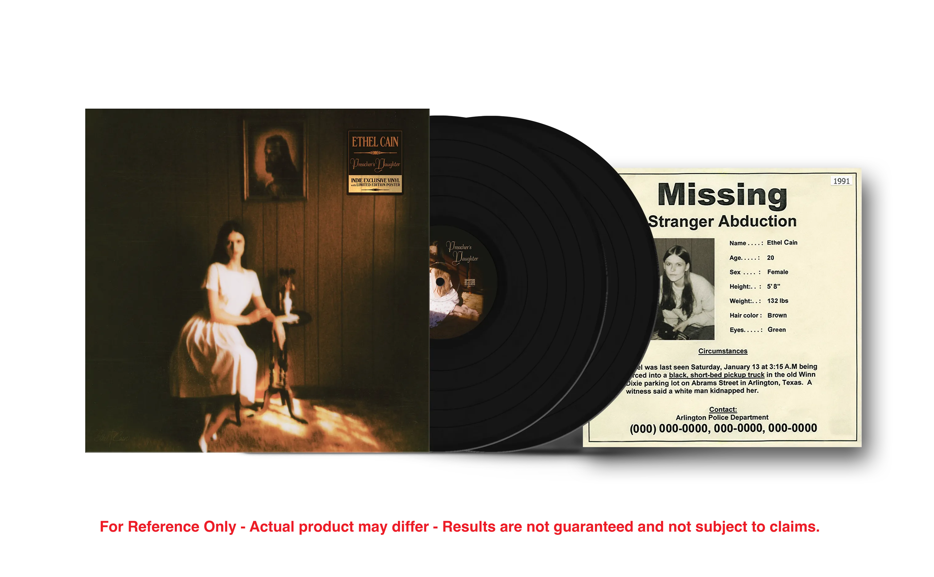 Preacher's Daughter (2xVINYL W BONUS POSTER) | Mint (M) Mint (M)