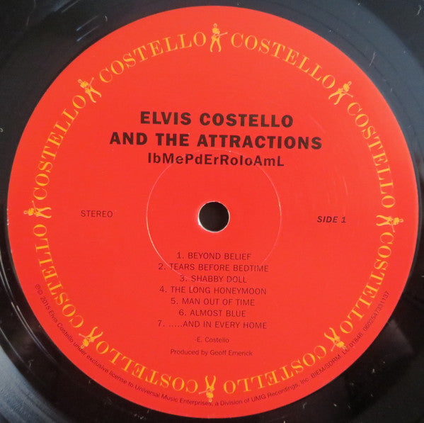 Elvis Costello & The Attractions - Imperial Bedroom | Mint (M) Mint (M)