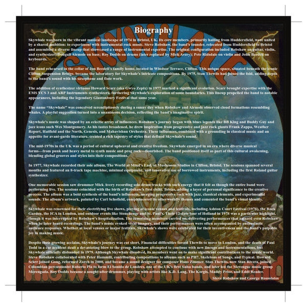 The World At Minds End (COLOR VINYL) | Mint (M) Mint (M)