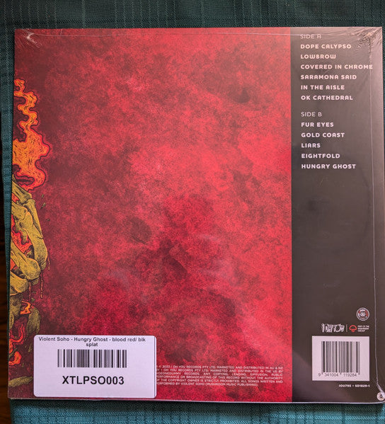 Hungry Ghost: 10th Anniversary (RED & BLACK SPLATTER VINYL) | Mint (M) Mint (M)