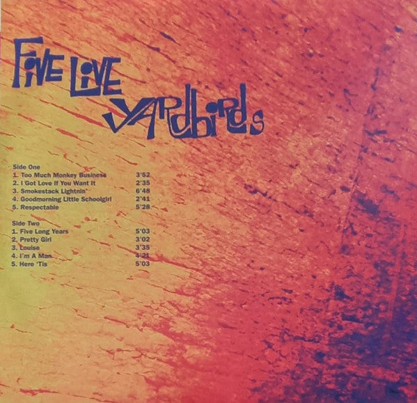 Five Live Yardbirds | Mint (M) Mint (M)