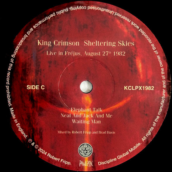 Sheltering Skies (Live In Fréjus, August 27th 1982) (VINYL) | Mint (M) Mint (M)