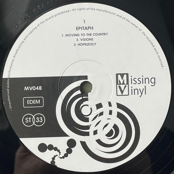 Epitaph (VINYL) | Mint (M) Mint (M)
