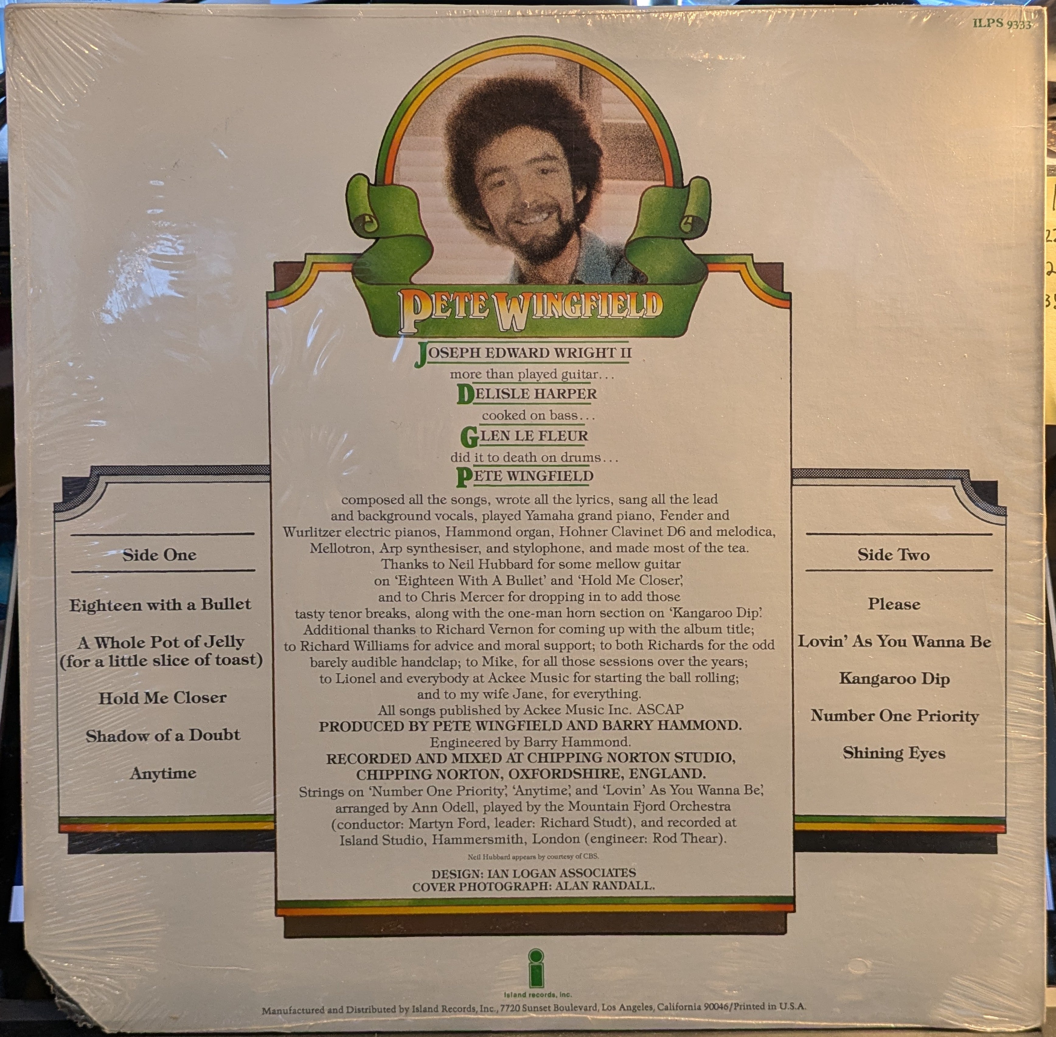 Breakfast Special (VINYL) | Mint (M) Near Mint (NM)