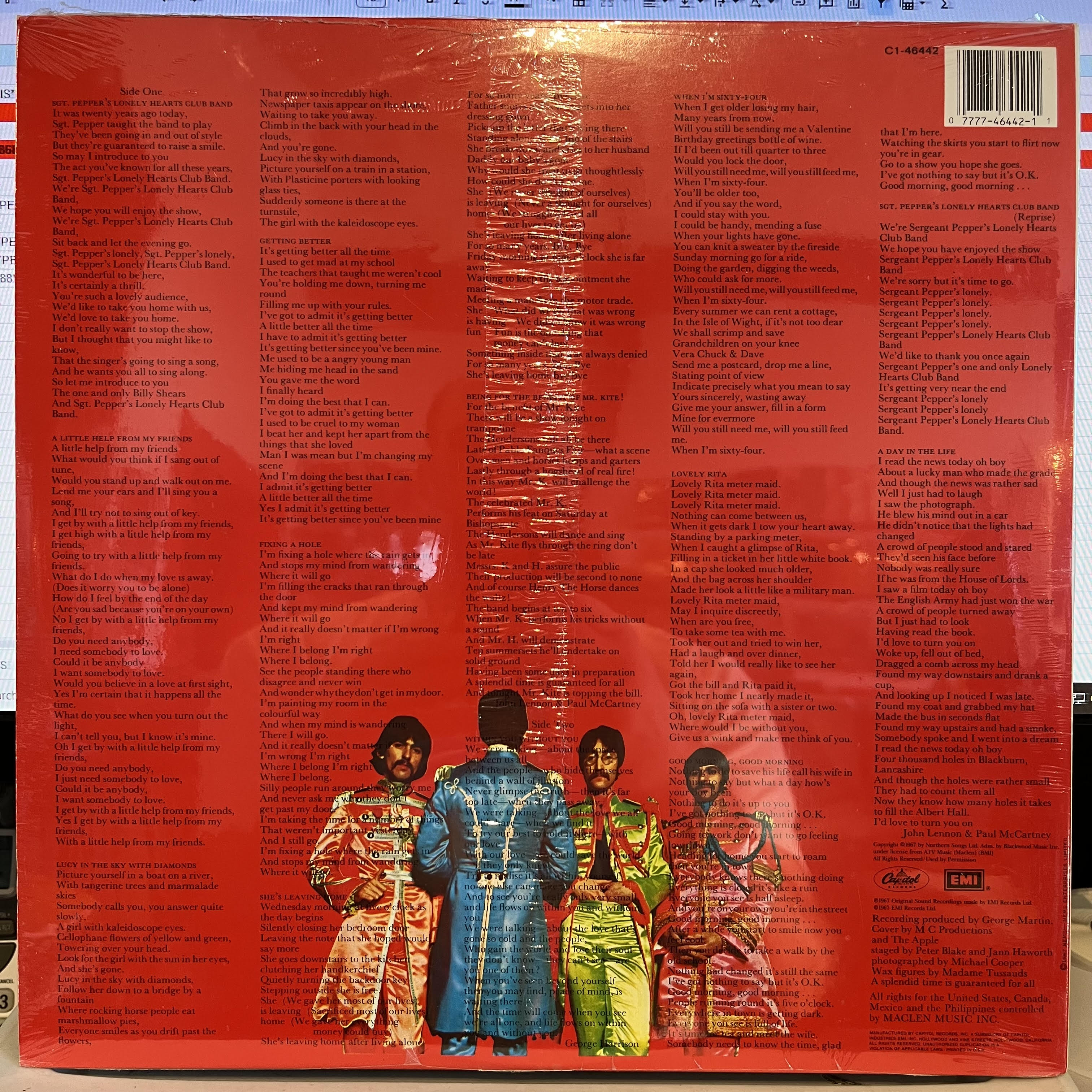 Sgt. Pepper's Lonely Hearts Club Band *SEALED/1988* | Mint (M) Mint (M)