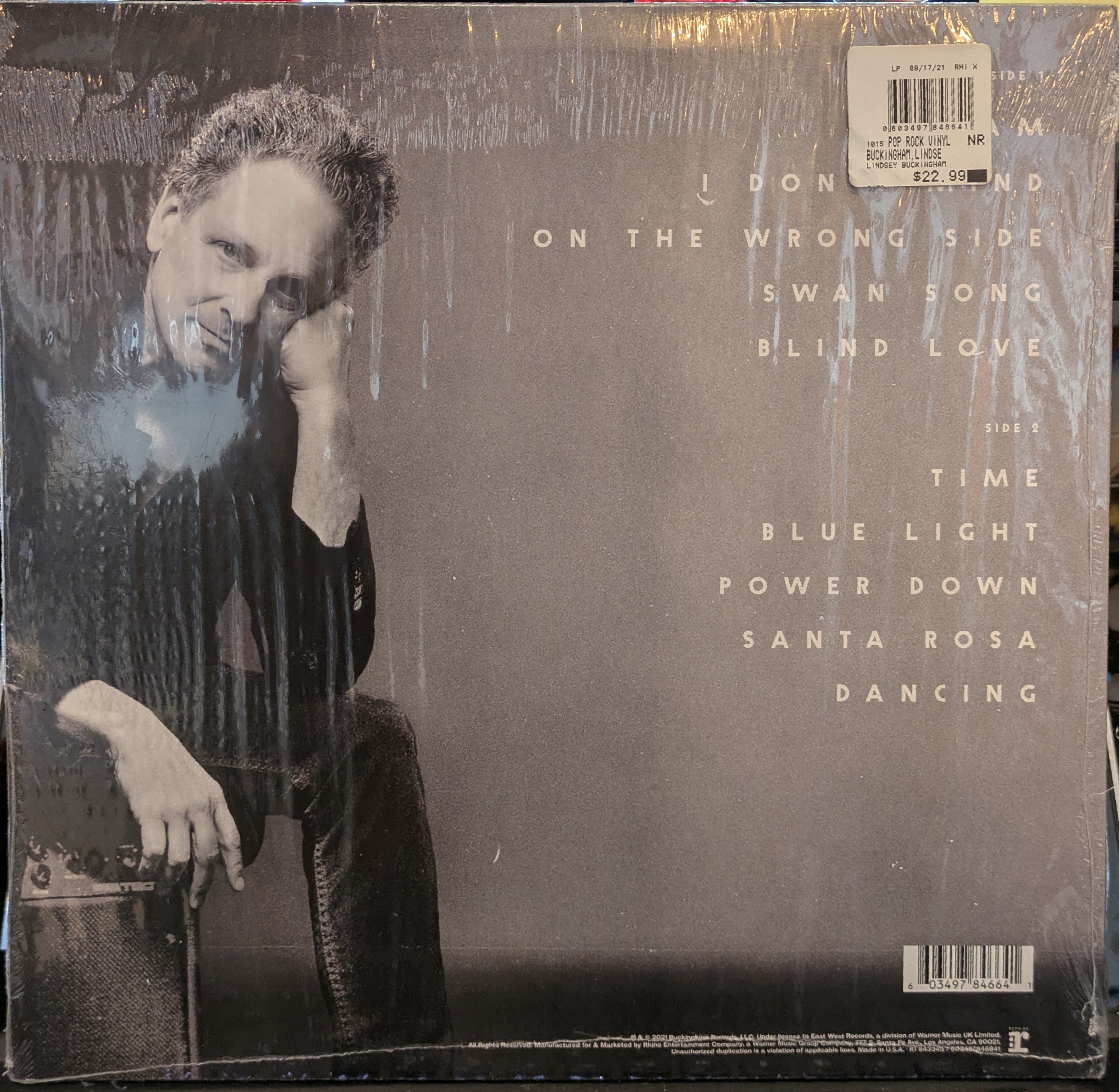 Lindsey Buckingham (VINYL) | Mint (M) Near Mint (NM)