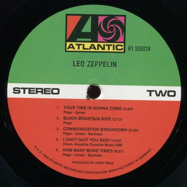 Led Zeppelin - Led Zeppelin: Deluxe Edition (180 GRAM VINYL) | Mint (M) Mint (M)